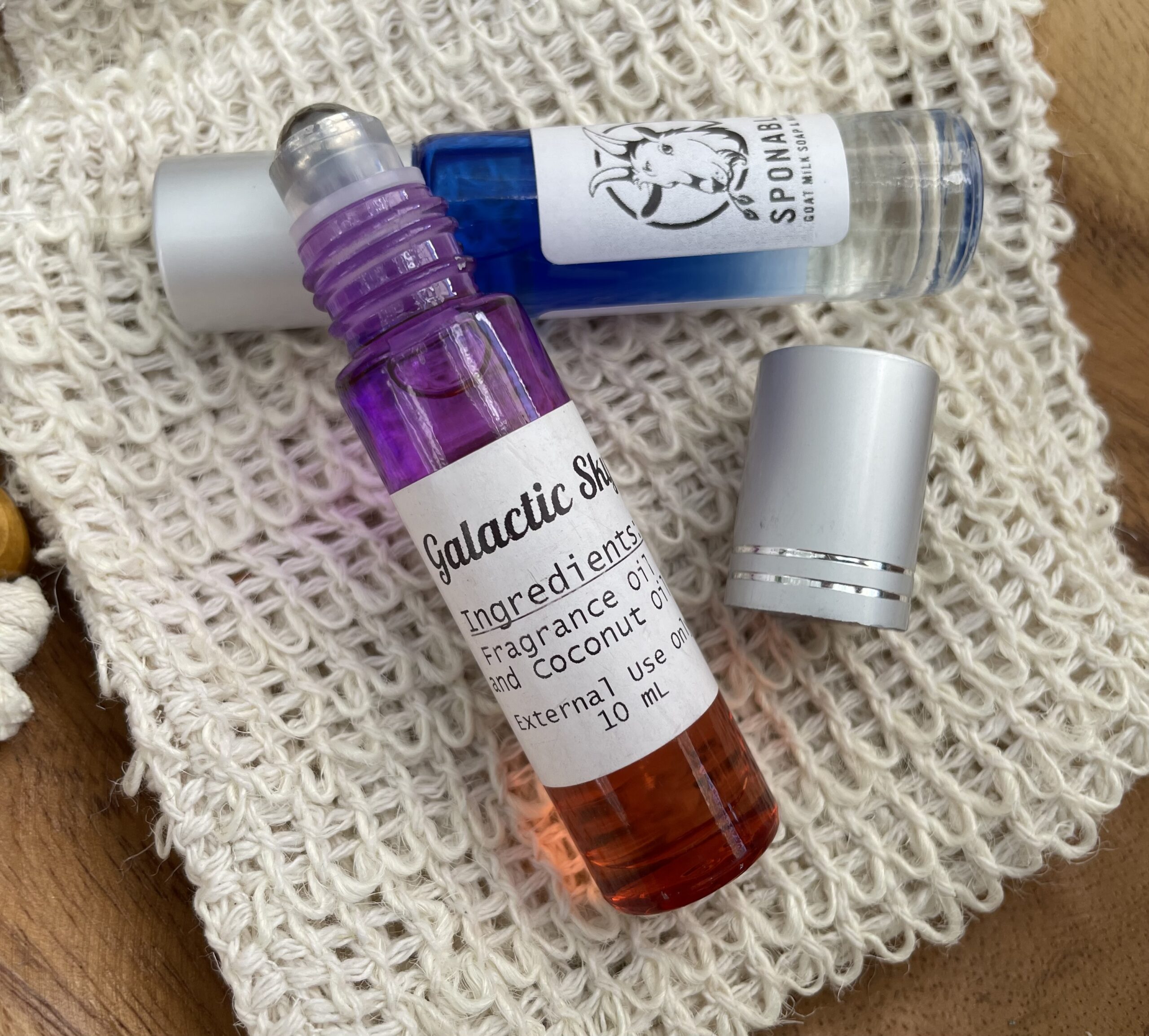 Galactic Sky Scent Roller – Sponable Goat Milk Soap & More
